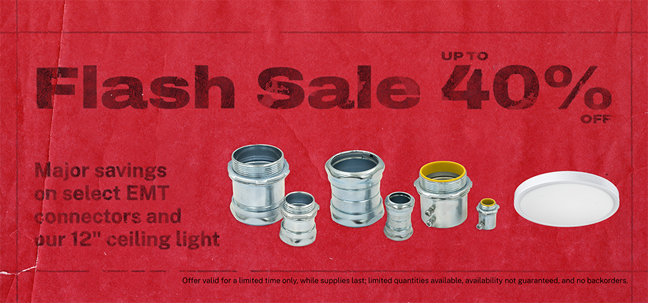 Flash Sale September - Up to 40% Off