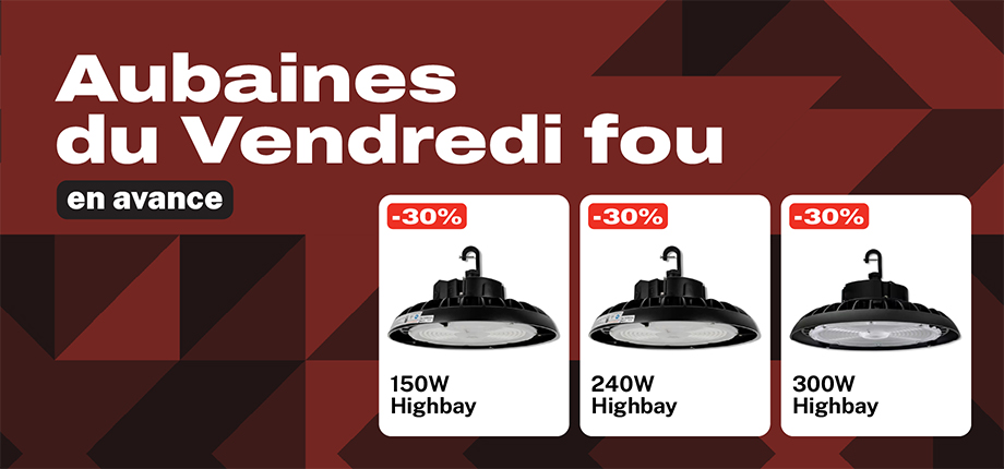 Aubaine du Vendredi fou en avance