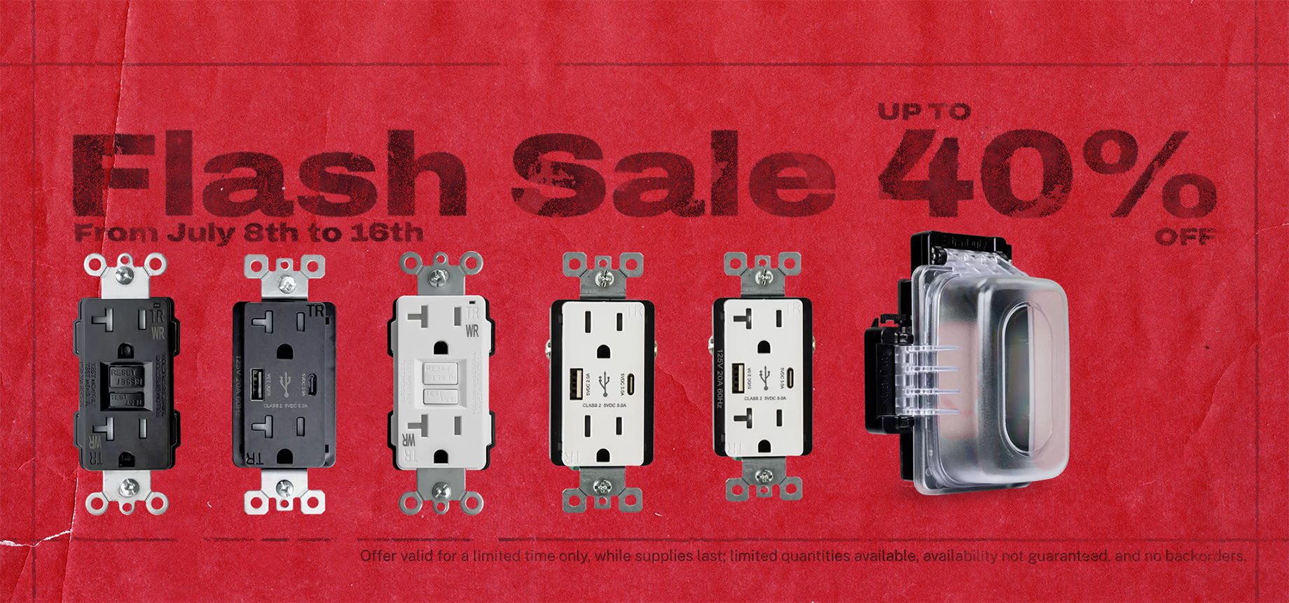 Flash Sale - Up to 40% Off