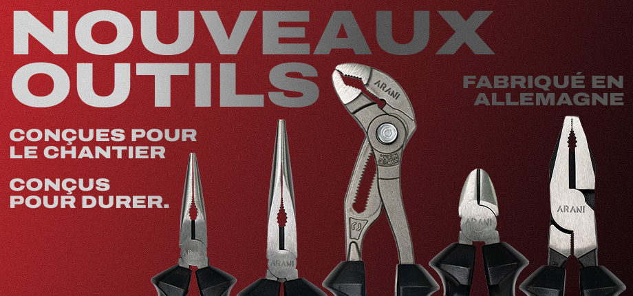 Nouveaux Outils - Fabriqués en Allemagne