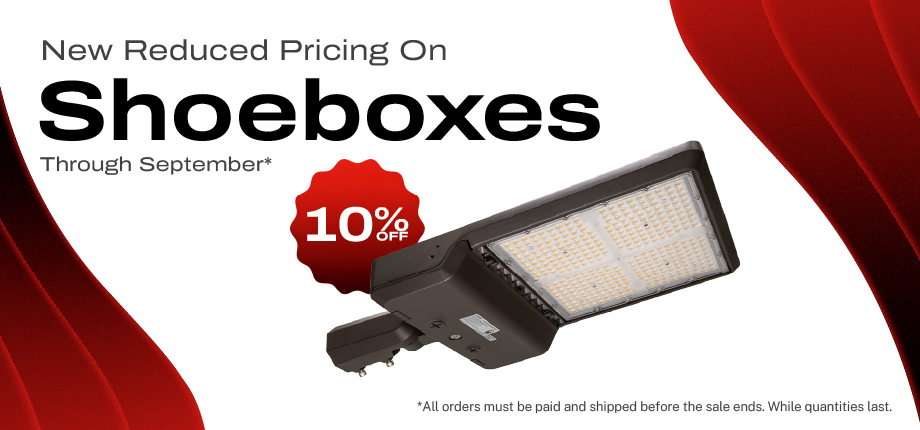 New Reduced Pricing on Shoeboxes - 10% Off Through September