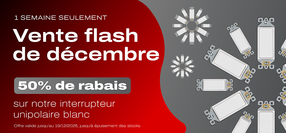 Vente Flash de Decembre