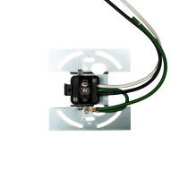 LED track canopy mounting view Black