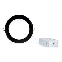 Slim Panel 6" | CCT Variable | 1186 Lumens | Round | Black | V2 image