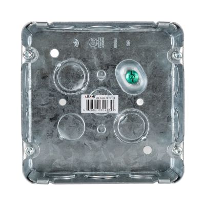 72171-K | Square Junction Box | Metal Electrical Box | Arani