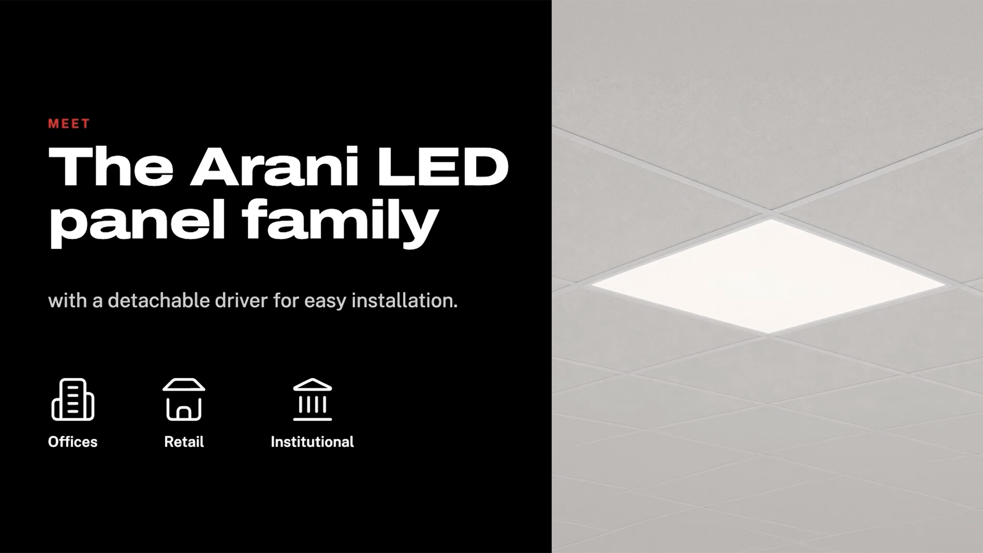 Arani LED Panel Family
