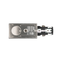Connecteur d'extrémité alimentée pour rail DEL vue arrière Noir