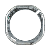 Vue arrière de la bague de rallonge octogonale Arani ED-OEX-55151-K montrant le profil octogonal ouvert et les fentes de fixatio