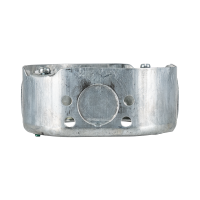 Profil latéral de la bague de rallonge octogonale Arani ED-OEX-55151-K montrant sa profondeur de 1-1/2 po et la débouchure conce