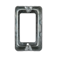 Arani 1110-R bague de rallonge utilitaire, 1-7/8 po, débouchures, vue avant avec ouverture traversante sans paroi arrière