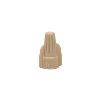 Connecteur à torsion à ailes beige Arani TC-22-8-BE-V2, vue de côté