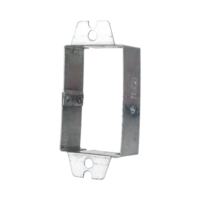Arani SBEX bague de rallonge d'appareils, 7/8 po, vue trois quarts avec étrier riveté sur la paroi latérale