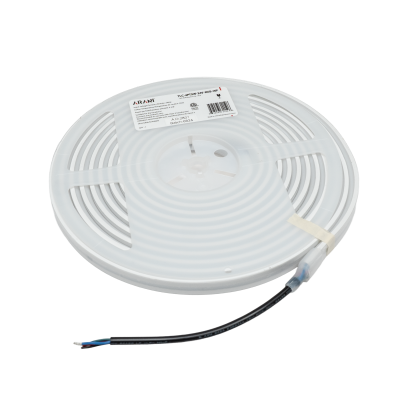 Ruban DEL COB RVB étanche Arani TLC-4PT5W-24V-RGB-WP, rouleau de 16 pi avec fil d’alimentation à 4 conducteurs, 4,5 W/pi, 24 Vcc