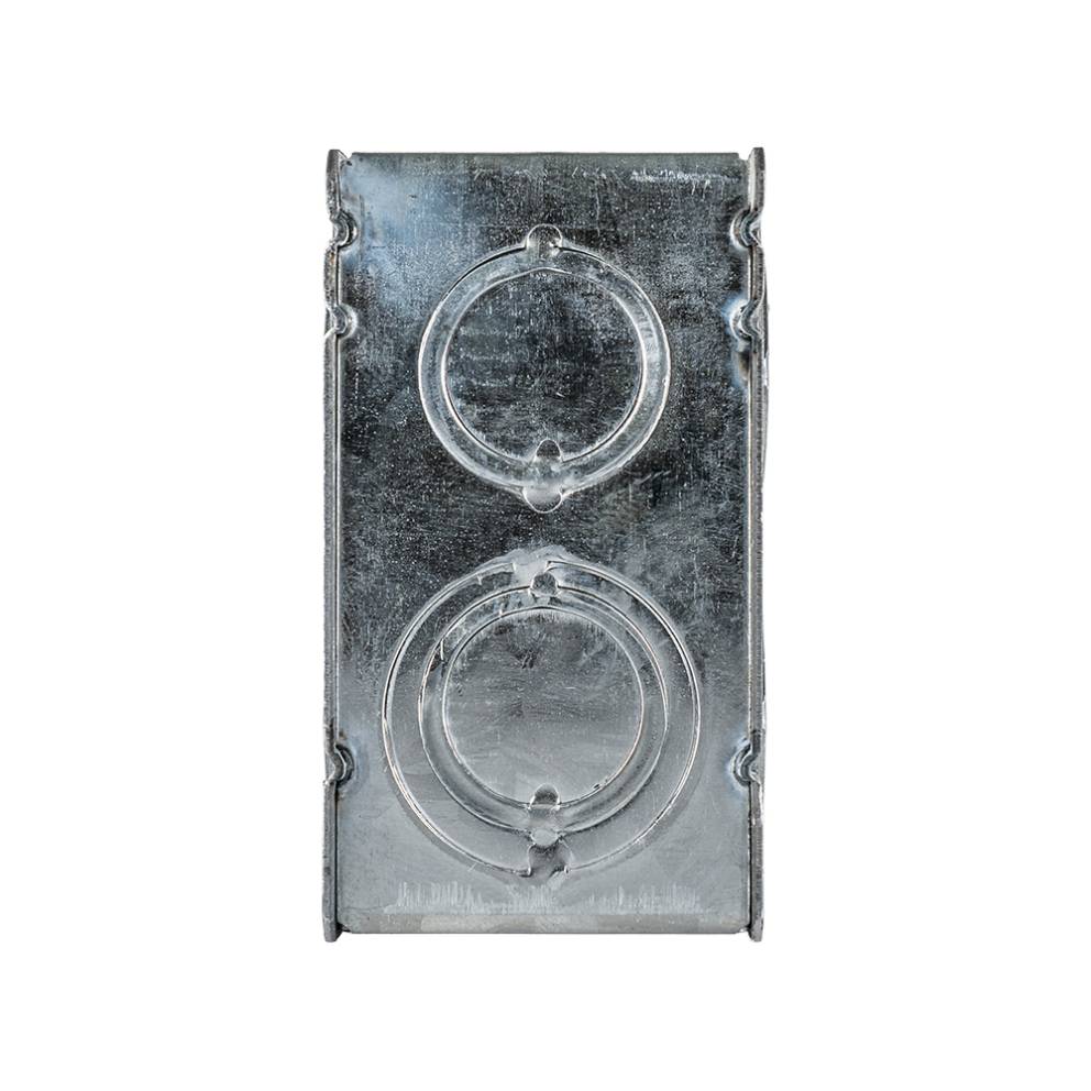 Panneau arrière de la boîte de maçonnerie Arani ED-MBD-1K avec une débouchure simple et une débouchure concentrique