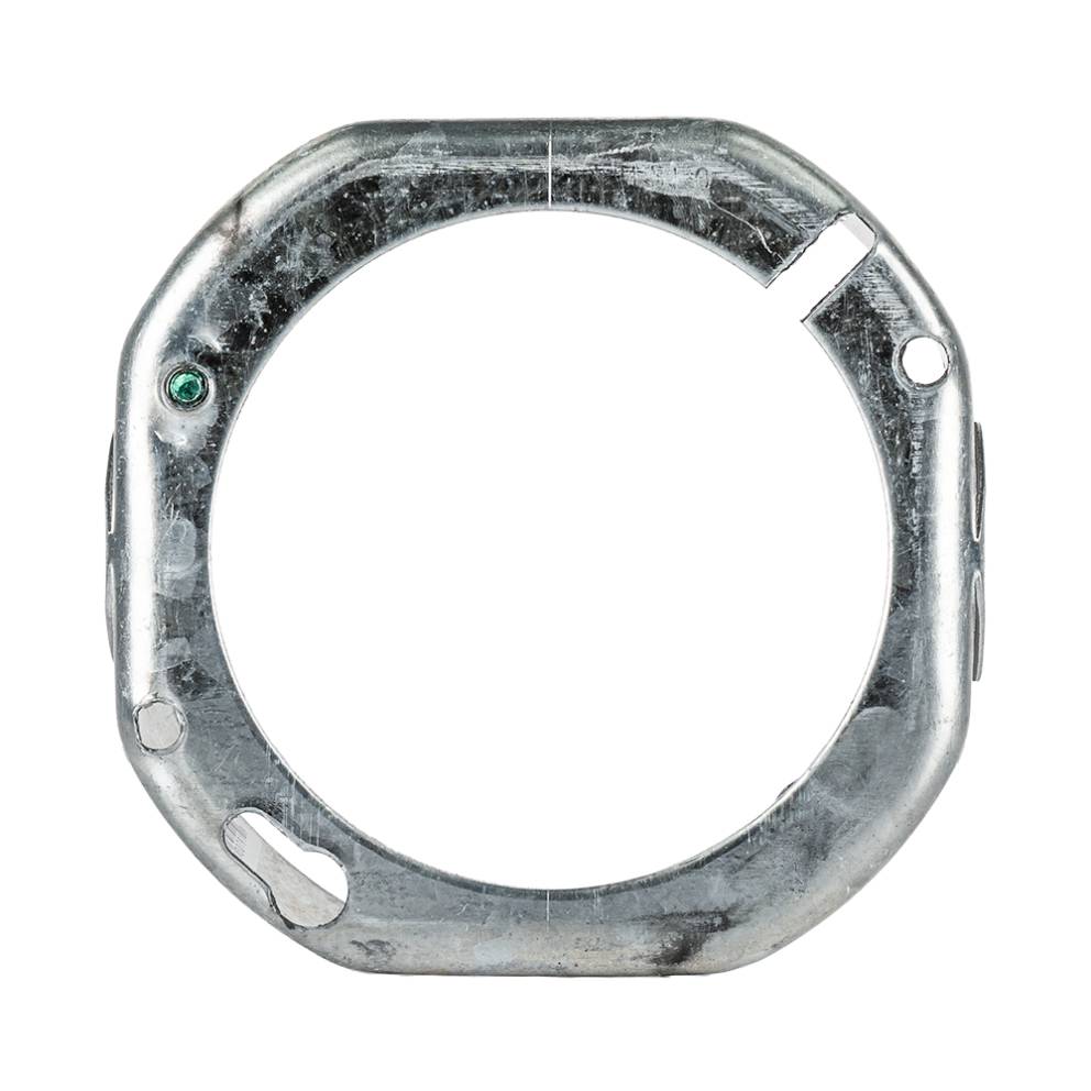 Vue arrière de la bague de rallonge octogonale Arani ED-OEX-55151-K montrant le profil octogonal ouvert et les fentes de fixatio