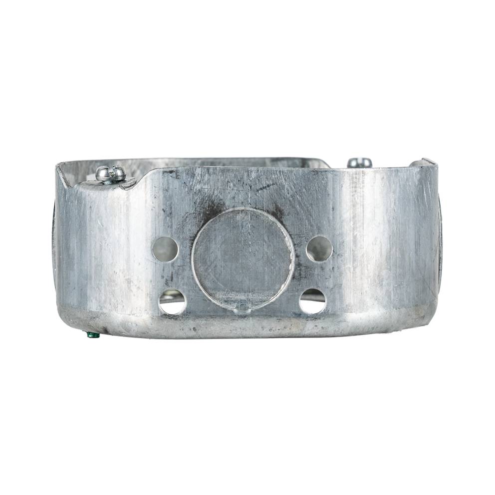 Profil latéral de la bague de rallonge octogonale Arani ED-OEX-55151-K montrant sa profondeur de 1-1/2 po et la débouchure conce