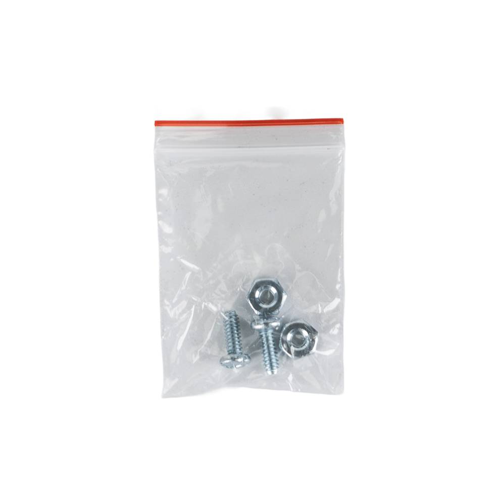 Sachet de quincaillerie de fixation inclus avec le couvercle carré Arani ED-SBC-8362, contenant vis et écrous